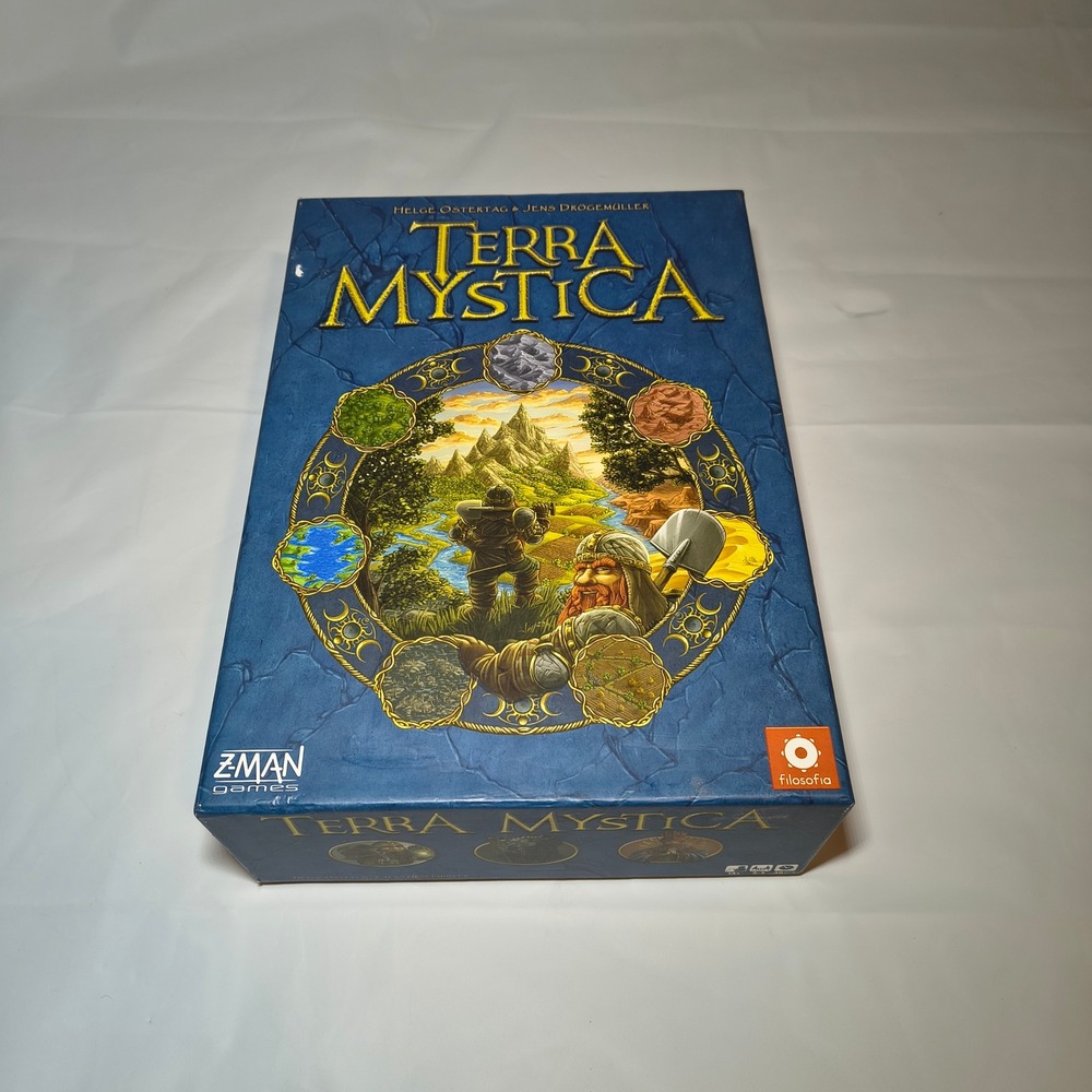 Terra Mystica Board Game COMPLETE Z-Man Games Strategy Fantasy ZMG71240